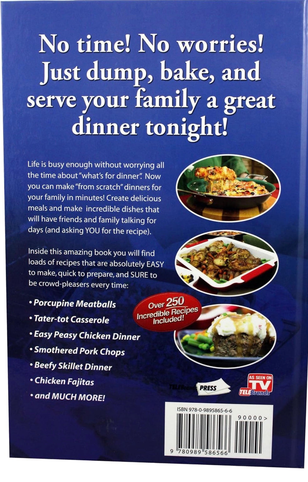 Dump  Dinners Hardcover Book