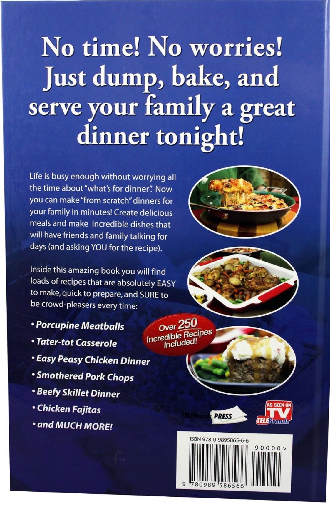 Dump  Dinners Hardcover Book